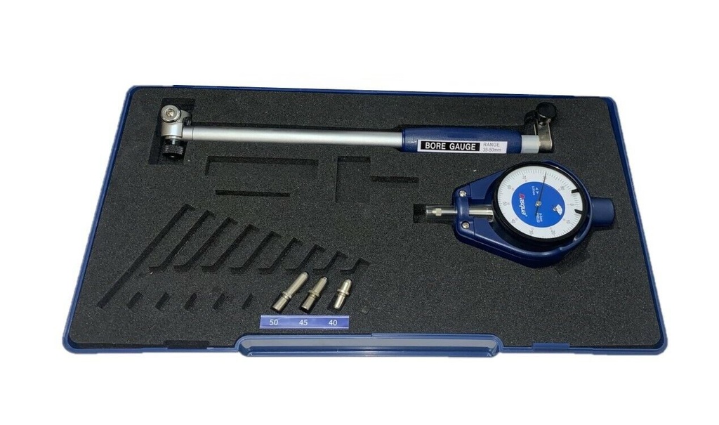 COMBINED RANGE DIAL BORE GAUGE SET 35-160MM*0.01MM