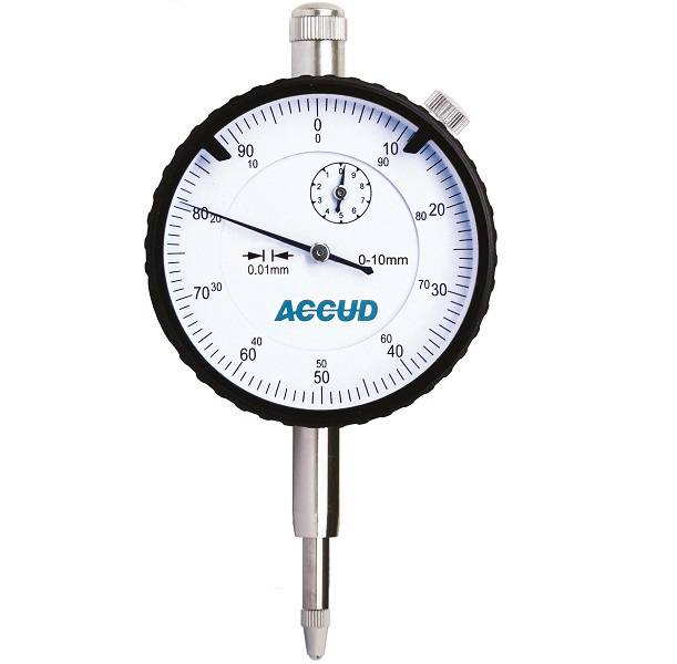 COMPARADOR CENTESIMAL ACCUD , RECORRIDA 10MM.CON OREJA